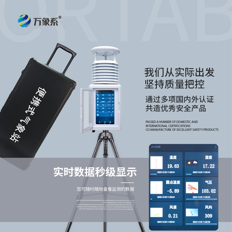 ??一機(jī)在手，氣象萬千：十要素便攜式氣象站